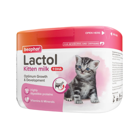 Beaphar Lactol - сухо мляко за котенца, 250 гр