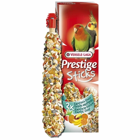 2 бр. Sticks Big Parakeets Exotic Fruit - стик за средни папагали с екзотични плодове- 2 бр х 70 гр