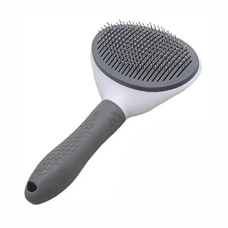 Четка за Почистване на Козина с Бутон За Кучета и Котки LUX