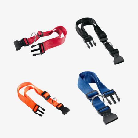 Ferplast Нашийник за куче CLUB C10/25 - червен, черен, син, оранжев