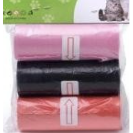 Найлонови торбички за екскременти – 3 бр. в опаковка