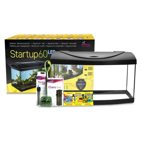 Аквариум Startup 60 LED expert 54 литра Напълно Оборудван