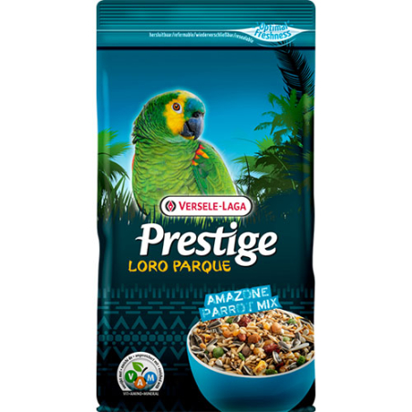 Prestige Premium Amazone Parrot (Loro Parque Mix) – пълноценна храна за големи амазонски папагали, 1 кг