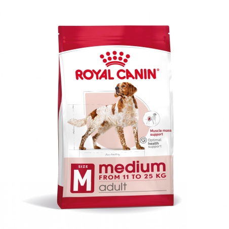 ROYAL CANIN® SHN MEDIUM ADULT - - за кучета в зряла възраст от средни породи (от 11 до 25 кг) - над 12 месеца