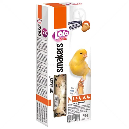 Крекери с бисквити за канари LOLO PETS 2 бр/50 гр