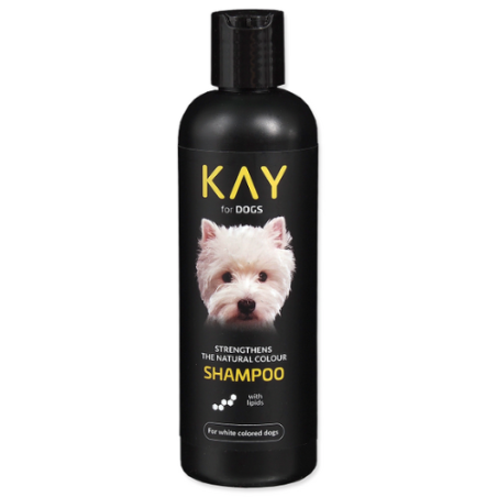 KAY Шампоан за кучета с бяла козина, 250 мл