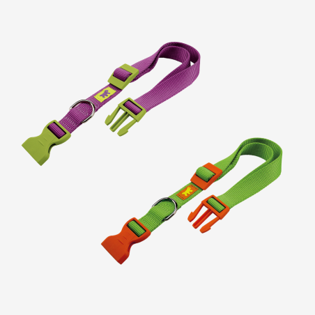 Ferplast Нашийник за куче CLUB C15/44 COLOUR - лилав, зелено