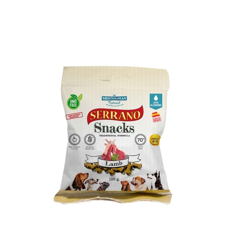 Serrano Snack for Dog Lamb меко лакомство с вкус на агнешко