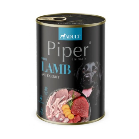 Piper Adult Lamb & Carrots - консерва с агнешко, 400 гр