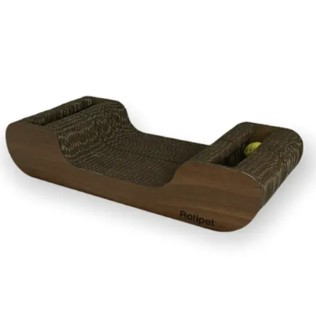 Драскало за Котка Bone с Две Топчета 44x10x21см