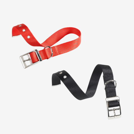 Ferplast Нашийник за куче CLUB CF25/53 - черен, червен