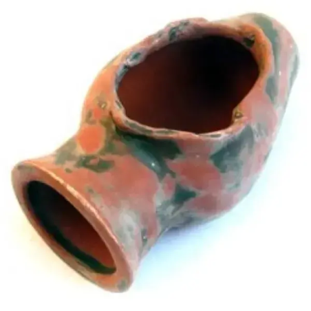 Керамична счупена амфора декорация за аквариуми