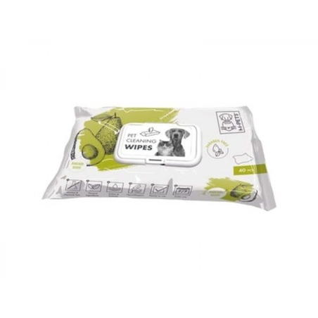 M-Pets Мокри кърпички, 40 бр. - Pet cleaning wipes