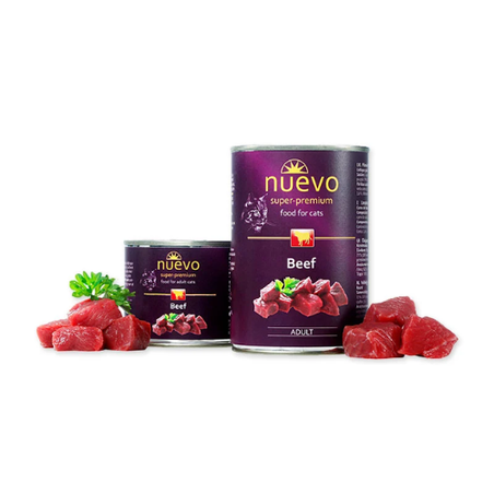 Nuevo Cat Beef – с говеждо - консерва, 200 гр