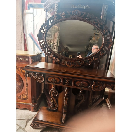 Барокова конзола с огледало