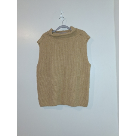 Плетена блуза без ръкави 0503