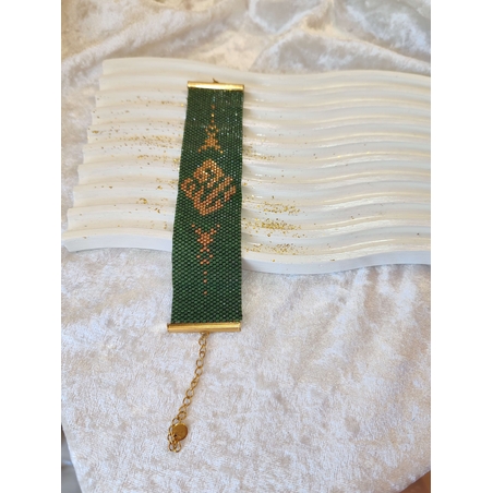 Плоска гривна  с дубайски мотиви