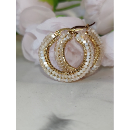 Обеци кръгли