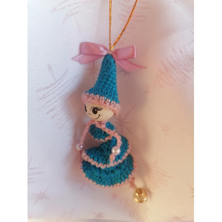 Коледно човече синьо