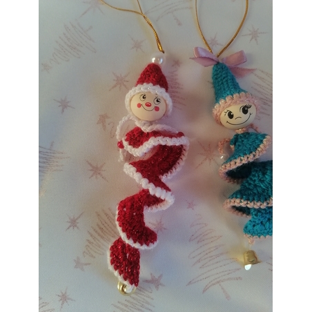 Коледно човече червено