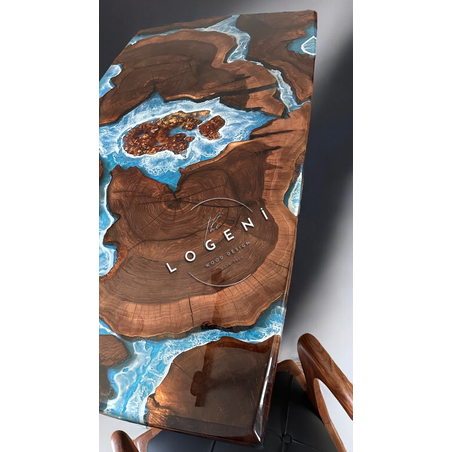 Ocean Art – Художествена епоксидна маса с морски ефект (по поръчка)