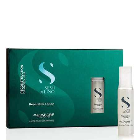 Възстановяващи ампули за увредена коса с екстракт от бамбук без изплакване  Alfaparf Milano Reconsruction Damaged Hair Reparative Lotion 6х13 мл