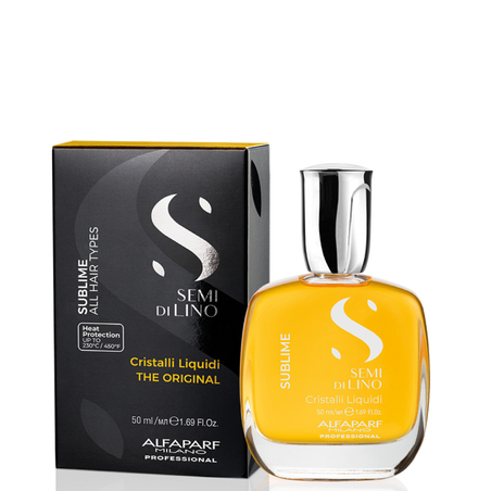 Легендарни течни кристали за диамантен блясък Alfaparf Milano Semi Di Lino Cristalli Liquidi от Lana StyLe