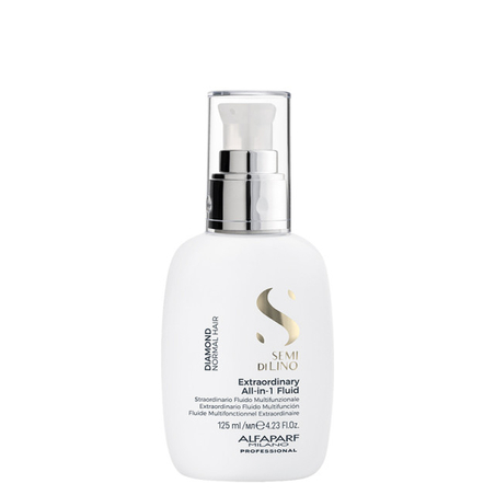 Мултифункционален флуид 10 в 1 без изплакване с ленено семе Alfaparf Milano Diamond Normal Hair Extraordinary All-in-1 Fluid  125 мл