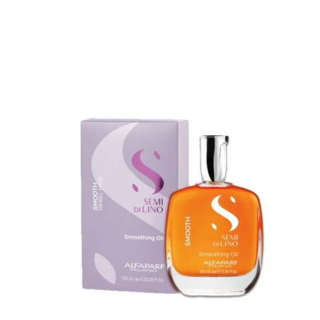 Термозащитно заглаждащо масло за непокорна и цъфтяща коса Alfaparf Milano Smooth Rebel Hair Smoothing Oil 100 ml