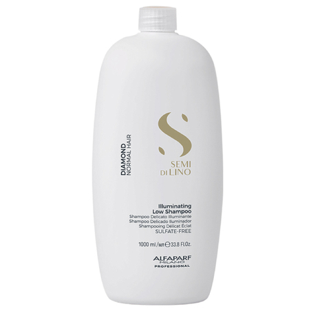 Безсулфатен ревитализиращ шампоан за блясък Alfaparf Milano Semi Di Lino Diamond 1000 ml от lanastyle.eu