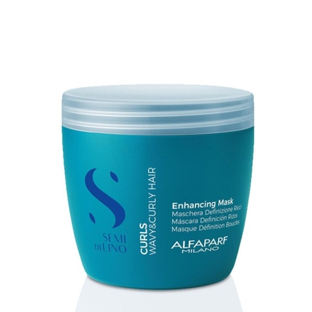 Подхранваща маска за къдрици Alfaparf Milano Semi Di Lino Curls 500 мл от каталога на lanastyle.eu