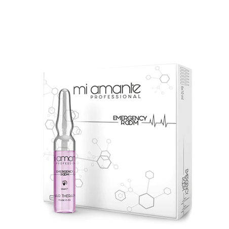Възстановяващи ампули за увредена коса Mi Amante Professional Emergency Room Ampules 6х10 ml