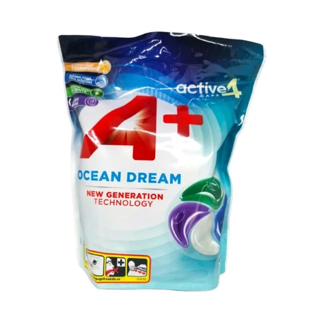 Капсули за пране  A+ Ocean Dream 56 броя