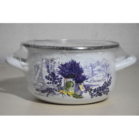 Тенджера емайл с кант 2.8 L