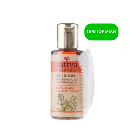 Аюрведа масло против косопад с Брингарадж 100 мл.