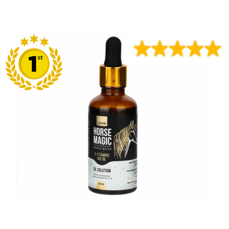 Тривитаминиойл-АСЕ Zehira Конска Магия - Витамини за коса - 50 мл