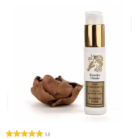 Кристали за коса Конско чудо с кератин и арган 50 мл.