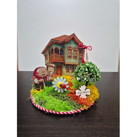 Ръчно изработена аранжировка за Баба Марта