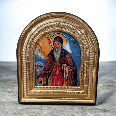 Икона на Свети Йоан Рилски Чудотворец – аркова форма