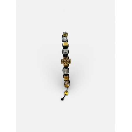 Гривна с Йерусалимски кръст и кристали