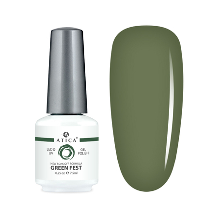 Gel polish Green fest 134 7.5 ml