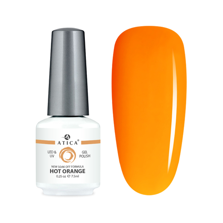 Gel polish Hot orange 7.5 ml