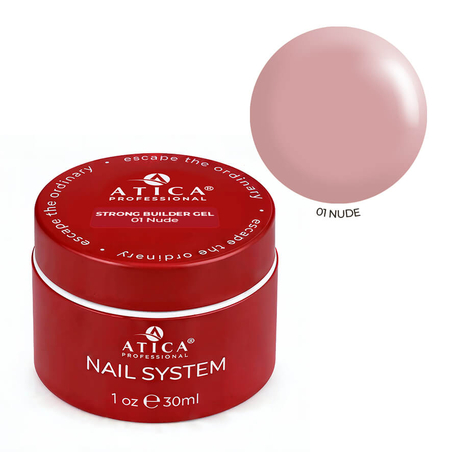 Builder gel fibro strong Nude 01 30 ml