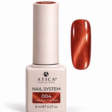 Gel polish Cat eye Only red 04 8 ml