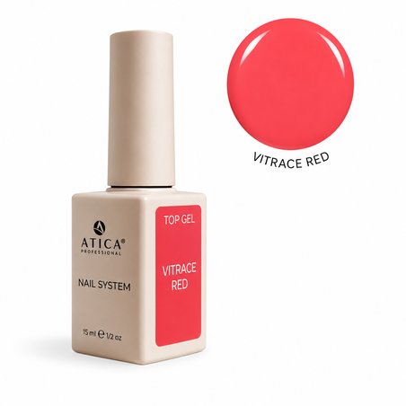 Top gel Vitrace red 15 ml