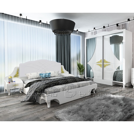 Спален комплект Белисима/ златни орнаменти