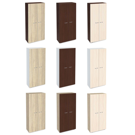 Етажерка Ава 5 с цели врати