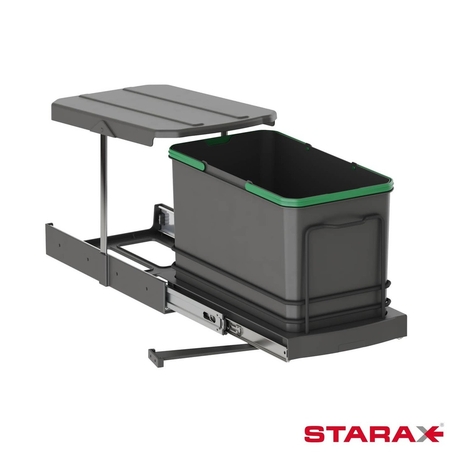 Кош за вграждане за врата 40 см H30 см STARAX