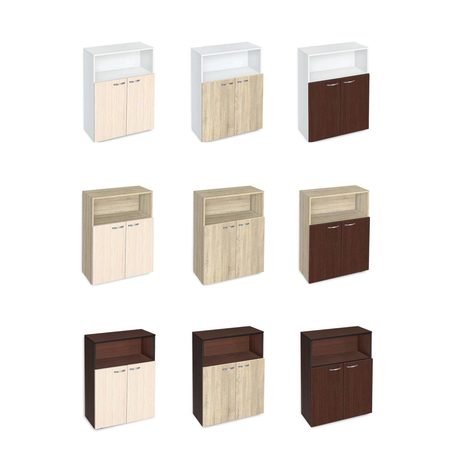 Етажерка Ава 3 с врати