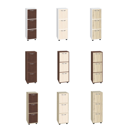 Етажерка Кубо 3 с три врати